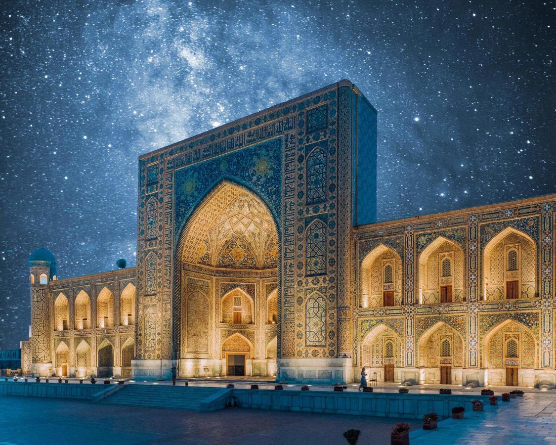 Hotel Gold Camel Registan Samarcanda Exterior foto